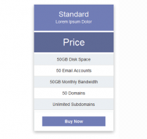 Pricing Table Style 2
