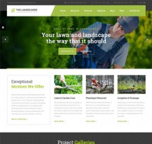 The Landscaper - Lawn & Landscaping WP Theme