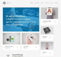 Woodbury - Multi-purpose Bootstrap HTML5 Portfolio