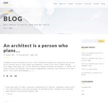 ARD - Architect | Builder Minimal Joomla Template