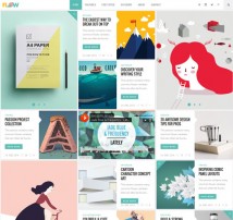 Flow - A Fresh Creative Blog Theme