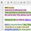 Etherpad : jQuery Open Source Online Editor