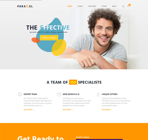 Parallels - Multipurpose WordPress Theme
