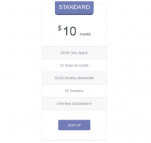 Pricing Table Style 7