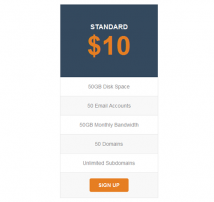 Pricing Table Style 9