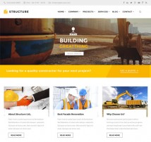 Structure - Construction Drupal Theme