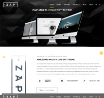 ZAP - Multi-Purpose Drupal Theme