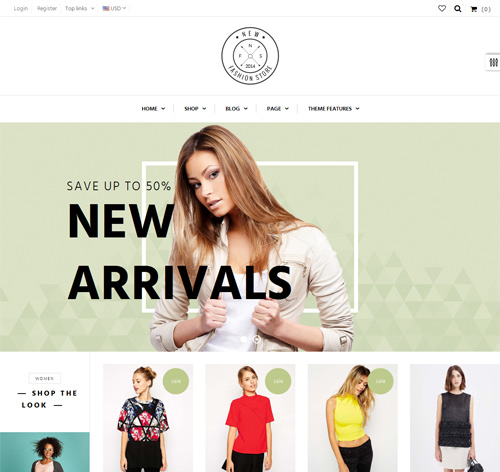 Ap NewFashion - Shopify Theme