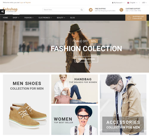 Febshop - Multipurpose Responsive Magento Theme