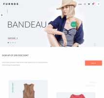 Furnde - Responsive Ecommerce WordPress Theme