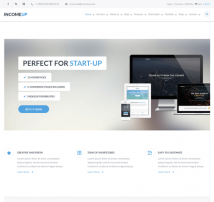IncomeUp – Multi-purpose Business HTML Template