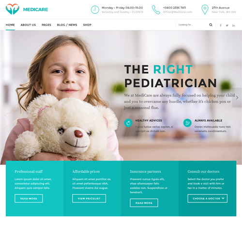 Medicare - Medical & Healthcare Theme