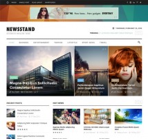 Newsstand - Responsive Magazine & Editorial WordPress Theme
