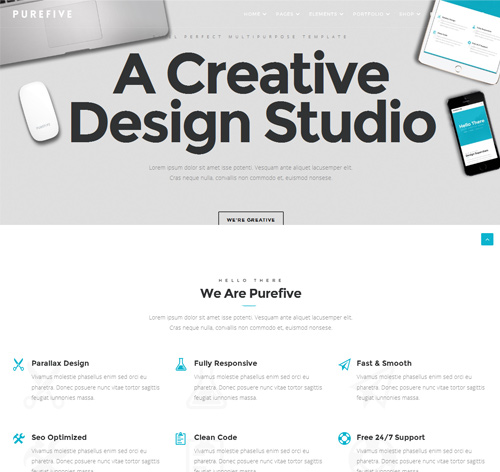 Purefive - Multipurpose HTML5 Template