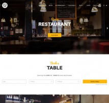 Joomla Restaurant Template - Resca