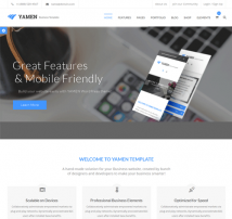 Yamen - Business and Finance WordPress Theme