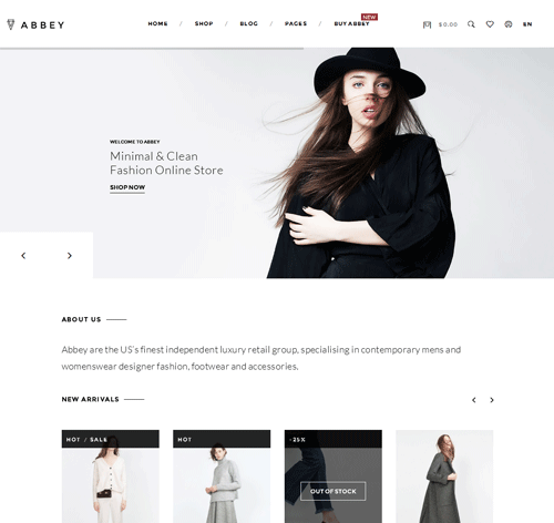 Abbey - Responsive WooCommerce Theme
