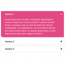 Bootstrap CSS Accordion 24