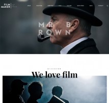 FilmMaker WordPress Theme: Film Studio - Movie Production - Video Blogger - Creative Agency