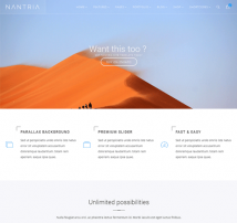 Nantria - Multi-purpose HTML5 Template