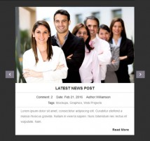 News Slider Style 21