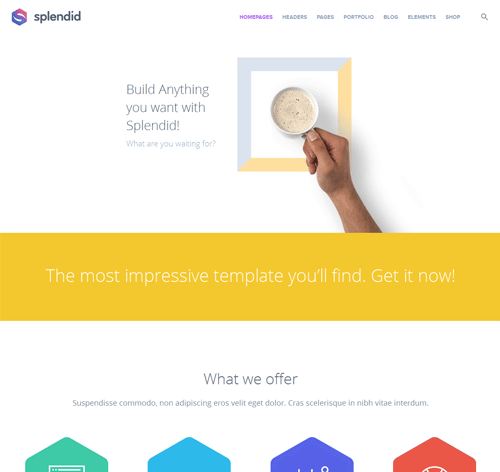 Splendid | The Multi-Purpose HTML5 Template