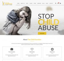 The Child Guardian - Responsive Charity WordPress Theme