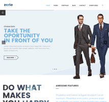 Zaria – Business Consulting HTML5 & CSS3 Template