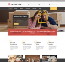 Construction PRO - Building & Renovation Services Construction WordPress Theme