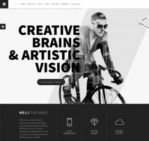 Heli - Creative Multi-Purpose WordPress Theme