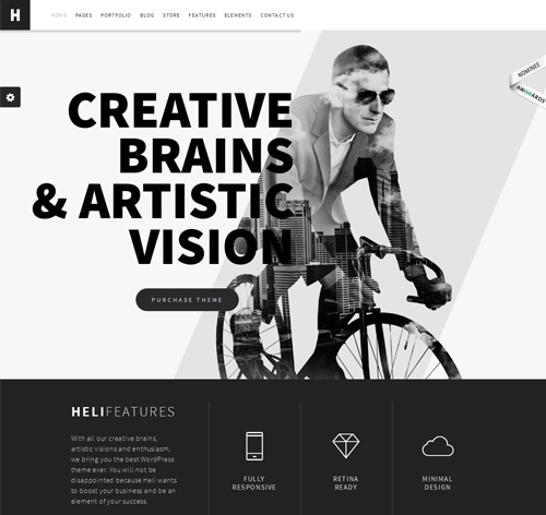Heli - Creative Multi-Purpose WordPress Theme