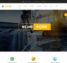 Pictor - Html Construction, Building And Business template