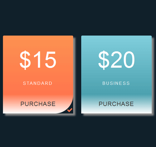 Pricing Table Style 28