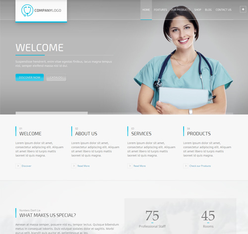 RT-Theme 20 | Medical, Health, Laboratory and Product Catalog WordPress Theme