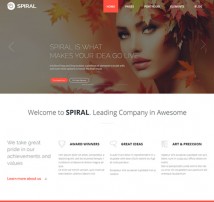 Spiral - Multipurpose Business HTML5 template