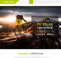 SportsTrainer- Sports, Health, Gym & Fitness Personal Trainer HTML5 Theme