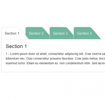 Bootstrap CSS Tab Style 27