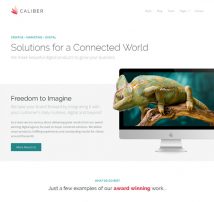 Responsive WordPress Theme - Caliber
