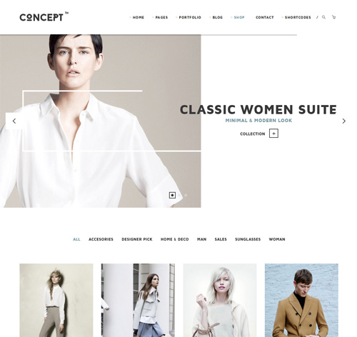 Concept - Design-Driven Multipurpose WordPress Theme
