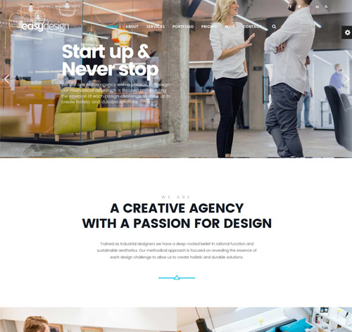 EasyWeb - WP Theme For Hosting, SEO and Web-design Agencies