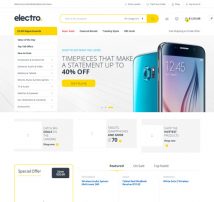 Electro - Electronics eCommerce HTML Template