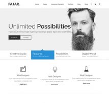 Fajar - Creative Multiuse WordPress Theme