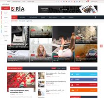 Gloria - Responsive News Magazine Newspaper WordPress Theme