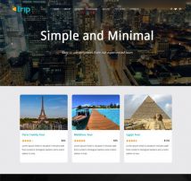 MyTrip Creative Travel Agency HTML Template