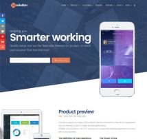 OneSolution - Application Showcase WordPress Theme