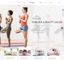 Pure - Spa & Beauty Responsive WordPress Theme
