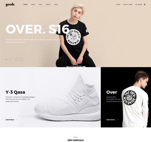 Goodz Shop - Multipurpose eCommerce Theme