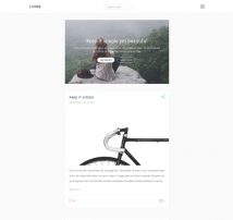 Living - Simple & Elegant blog for Creatives