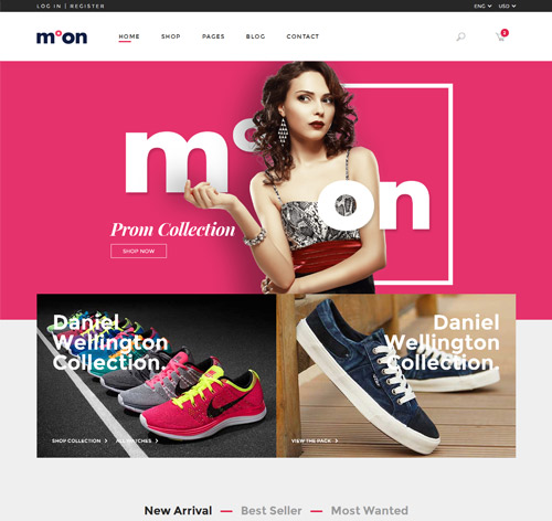 Moon - eCommerce HTML Responsive Template