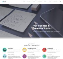 Ryla - Multipurpose Single/Multi Page WordPress Theme